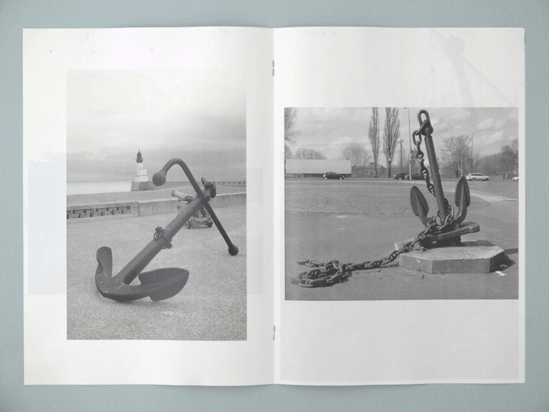 Ancre à Terre 19 pages 21 x 30 cm  b/w photocopy 