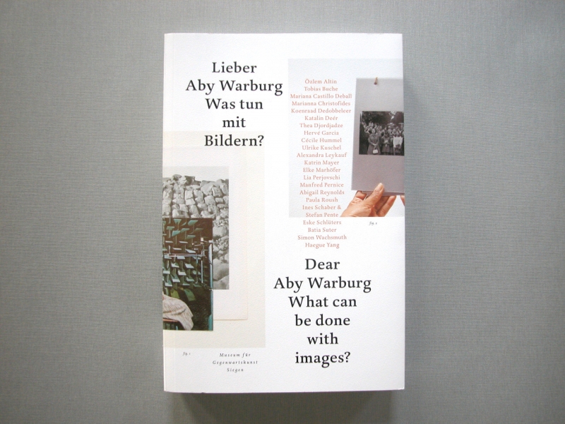 Dear Aby Warburg What can be done with images?  Ex