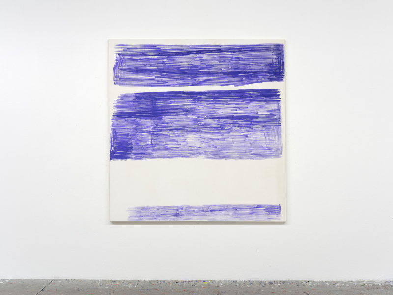 Untitled 2025 acrylic on linen 180 × 170 cm